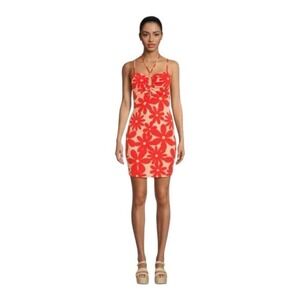 Adorable Orange Floral Dress By Madden NYC. Size‎ 3XL